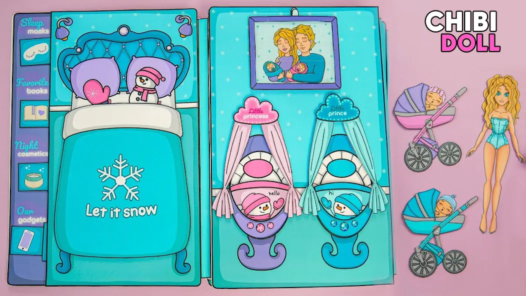 Скачать Chibi Dolls Dress Up Games [MOD: все наряды и аксессуары открыты] на телефон — скриншот 3