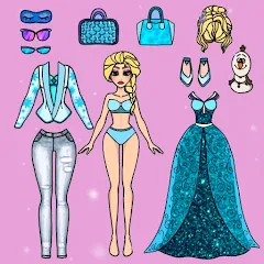 Скачать Chibi Dolls Dress Up Games [MOD: все наряды и аксессуары открыты] на телефон