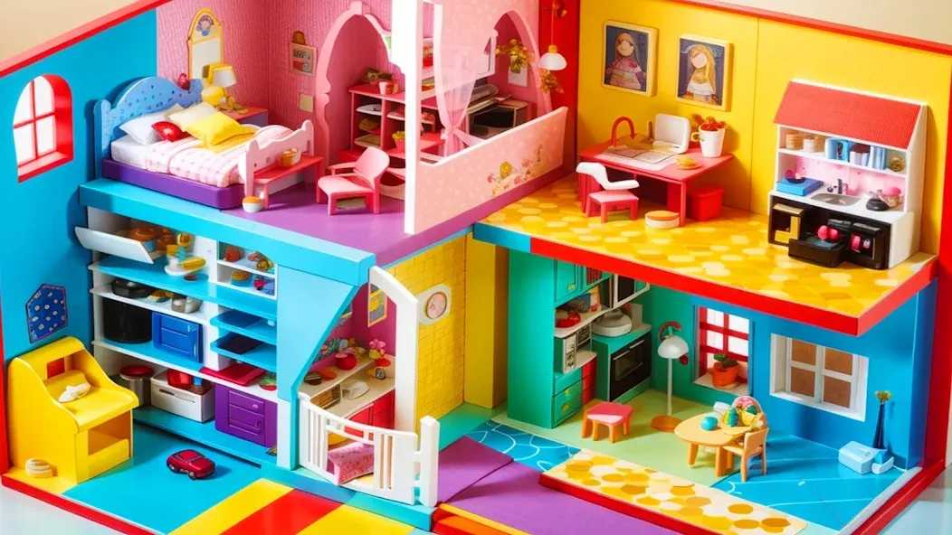 Doll House Design: Girl Games [MOD: безлимитные деньги и всё открыто] на Андроид — скриншот 5