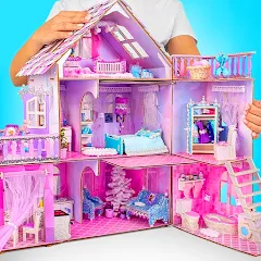 Doll House Design: Girl Games [MOD: безлимитные деньги и всё открыто] на Андроид