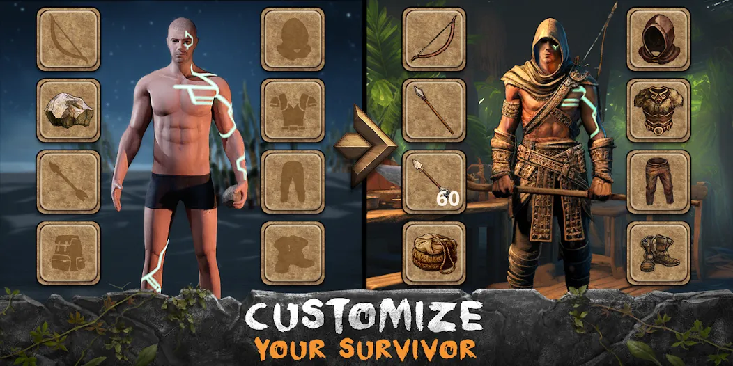 Survival Island: Evolve Pro [MOD: выживание без ограничений и рекламы] последняя версия — скриншот 5