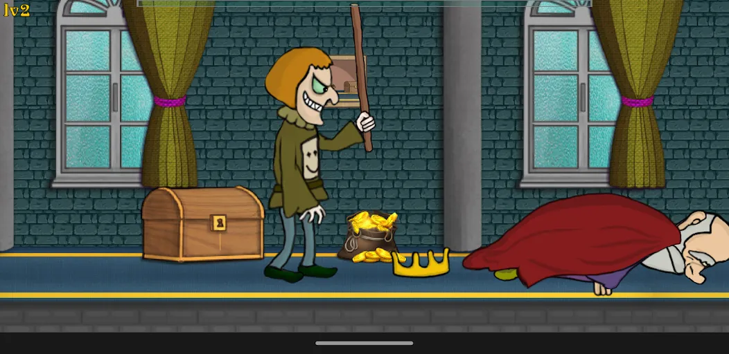 Скачать Murder: Be The King [MOD: безлимитные деньги и власть короля] — скриншот 2