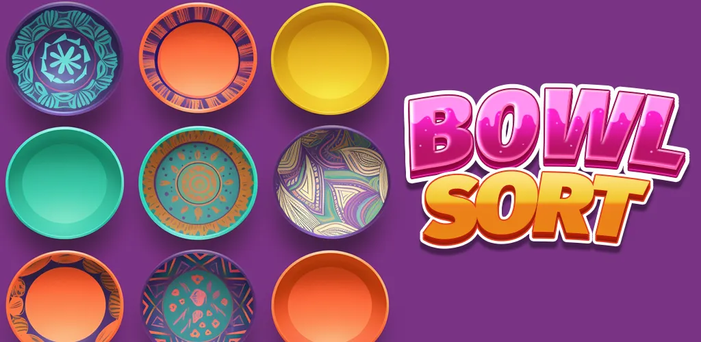 Скачать Bowl Sort Bonanza [MOD: безлимитные подсказки и открыты все уровни] — скриншот 1