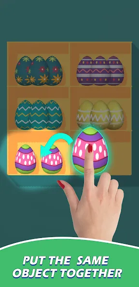 Скачать Tidy Box Match 3D [MOD: безлимитные деньги и подсказки] — скриншот 4