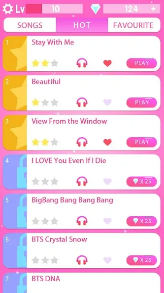 Скачать взлом Kpop Piano Game: Color Tiles [MOD: все песни и без рекламы] — скриншот 1