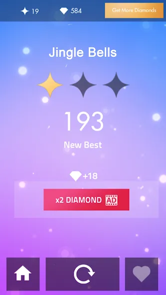 Взломанная Piano Music Tiles Hot song [MOD: безлимитные жизни и все песни открыты] на Андроид — скриншот 5