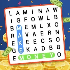 Скачать Make Money: Word Search [MOD: безлимитные монеты и подсказки]