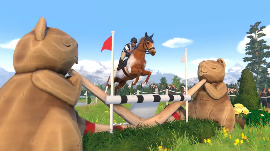 Взломанная Rival Stars Horse Racing [MOD: безлимитные деньги и ускоренное развитие] на Андроид — скриншот 4
