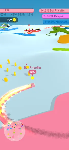 Paper.io 4 [MOD: безлимитная территория и быстрый захват] (Бесплатно / APK) — скриншот 2