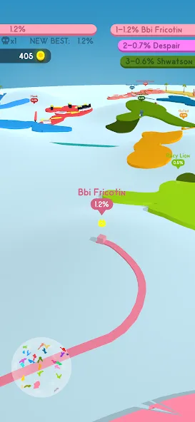 Paper.io 4 [MOD: безлимитная территория и быстрый захват] (Бесплатно / APK) — скриншот 5