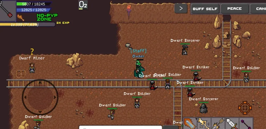 Delta Mmorpg [MOD: безлимитные ресурсы и быстрый прогресс] — Скачать бесплатно (APK) — скриншот 1