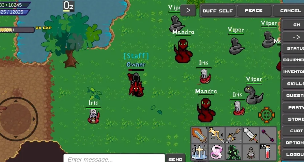 Delta Mmorpg [MOD: безлимитные ресурсы и быстрый прогресс] — Скачать бесплатно (APK) — скриншот 5