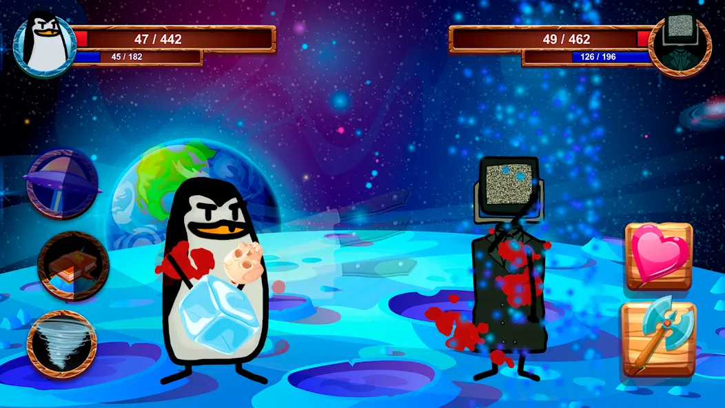 Cartoon Battle [MOD: безлимитные ресурсы и усиленные герои] — Скачать бесплатно (APK) — скриншот 3