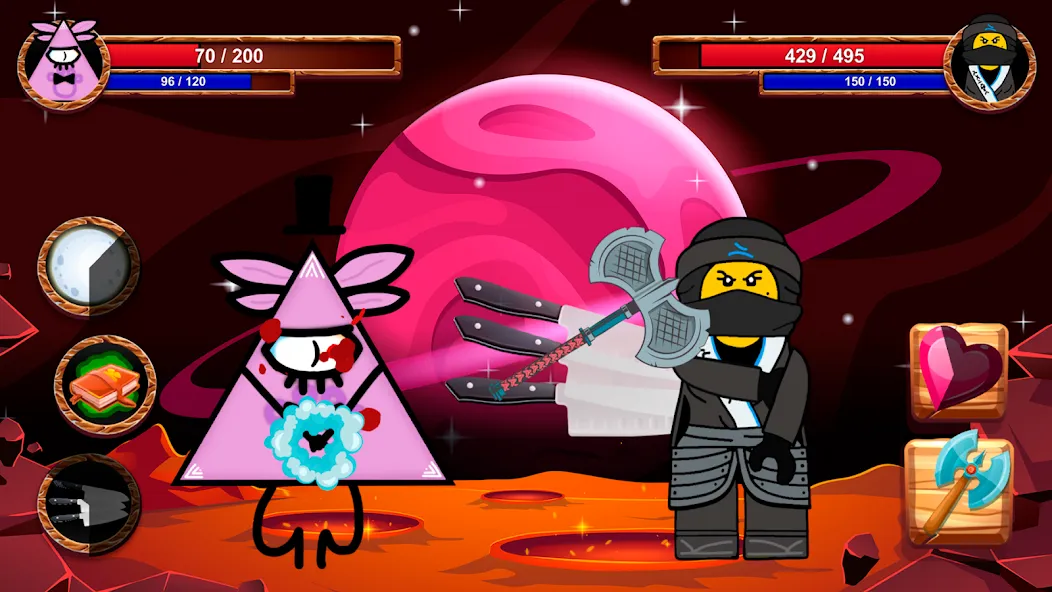 Cartoon Battle [MOD: безлимитные ресурсы и усиленные герои] — Скачать бесплатно (APK) — скриншот 4