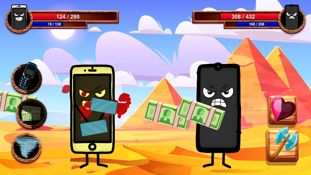 Cartoon Battle [MOD: безлимитные ресурсы и усиленные герои] — Скачать бесплатно (APK) — скриншот 5