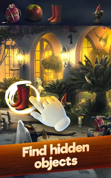 Скачать Hidden Objects: Find items [MOD: безлимитные подсказки и открыты все уровни] — скриншот 5