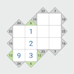 Kakuro (Cross Sums] [MOD: подсказки и все уровни открыты] (Бесплатно / APK)
