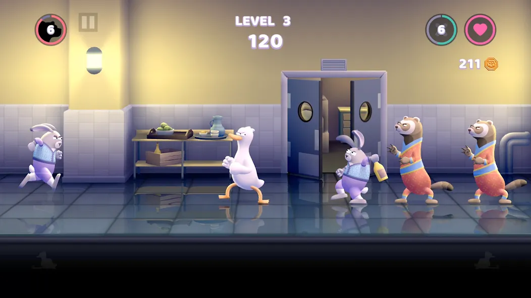 Punch Kick Duck [MOD: безлимитные деньги и открыты все уровни] (Бесплатно / APK) — скриншот 3