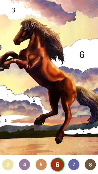 Скачать Tap Color® Color by number [MOD: открыты все раскраски и бонусы] — скриншот 1