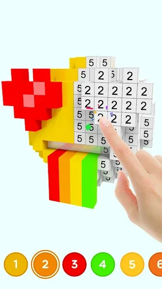 Скачать Pixel.ly 3D [MOD: разблокированы все пиксельные модели] — скриншот 3