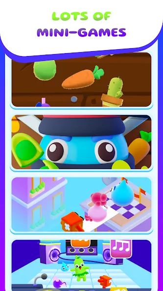 Скачать My Talking Slimy: Cat Friends [MOD: безлимитные монеты и открытые питомцы] на телефон — скриншот 4