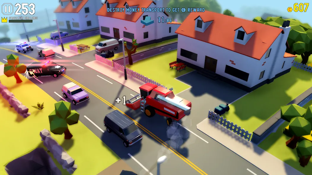 Reckless Getaway 2: Car Chase [MOD: безлимитные деньги и все машины] (Бесплатно / APK) — скриншот 2