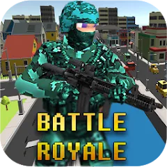 Взломанная Pixel Combat: Battle Royale [MOD: безлимитные ресурсы и мощное оружие] на Андроид