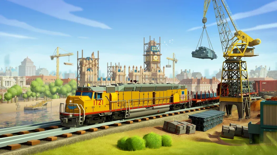 Train Station 2: Rail Tycoon [MOD: безлимитные деньги и ресурсы] на Андроид — скриншот 3