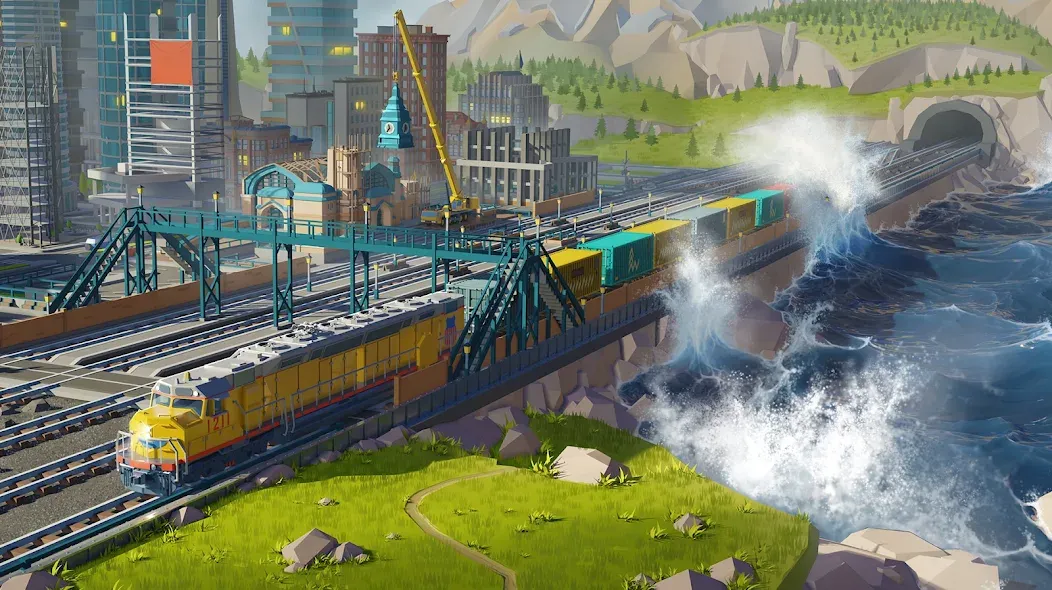 Train Station 2: Rail Tycoon [MOD: безлимитные деньги и ресурсы] на Андроид — скриншот 5