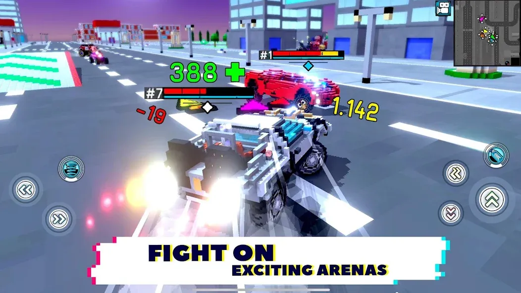 Взломанная Carnage: Battle Arena [MOD: безлимитные деньги и усиленная броня] на Андроид — скриншот 3