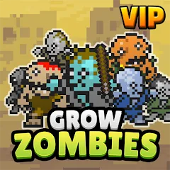 Скачать Grow Zombie VIP : Merge Zombie [MOD: без рекламы и бесконечные монеты]