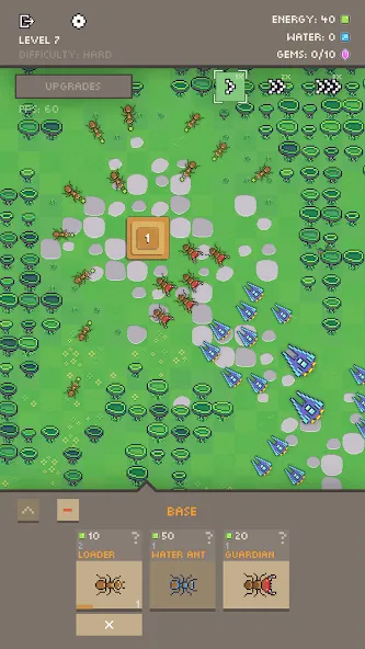 Ants vs Robots [MOD: безлимитные ресурсы и усиленные муравьи] — Скачать бесплатно (APK) — скриншот 2