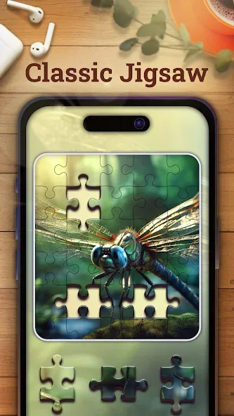Jigsaw puzzles 2: Puzzle game [MOD: безлимитные подсказки и монеты] — Скачать бесплатно (APK) — скриншот 1