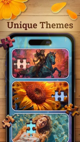 Jigsaw puzzles 2: Puzzle game [MOD: безлимитные подсказки и монеты] — Скачать бесплатно (APK) — скриншот 4