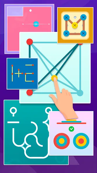 Взломанная Puzzle Games Collection game [MOD: увлекательная коллекция головоломок] на Андроид — скриншот 1