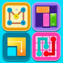 Взломанная Puzzle Games Collection game [MOD: увлекательная коллекция головоломок] на Андроид