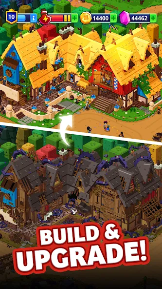 Скачать Medieval Merge: Epic Adventure [MOD: безлимитные ресурсы и энергия] — скриншот 3
