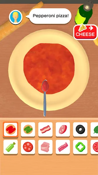 Скачать взлом Pizzaiolo! [MOD: безлимитные деньги и все рецепты] — скриншот 5