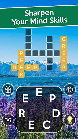 Word Cross: Crossy Word Search [MOD: безлимитные подсказки и ходы] на Андроид — скриншот 2
