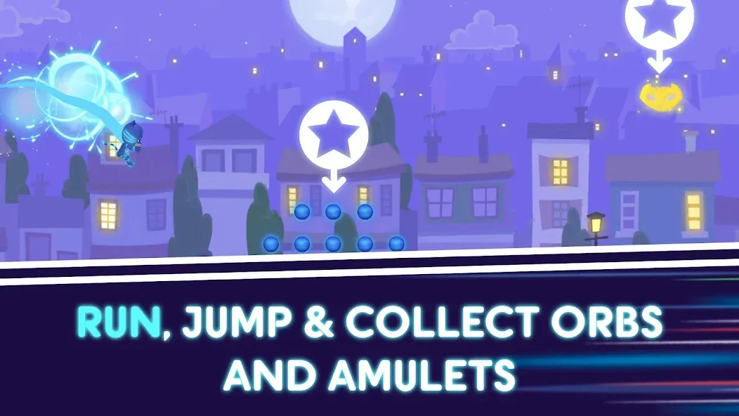 Скачать PJ Masks™: Moonlight Heroes [MOD: безлимитные деньги и все герои] на телефон — скриншот 5