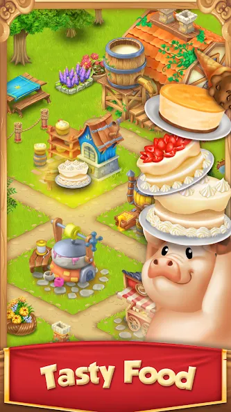 Взломанная Village and Farm [MOD: безлимитные деньги и ресурсы] на Андроид — скриншот 4