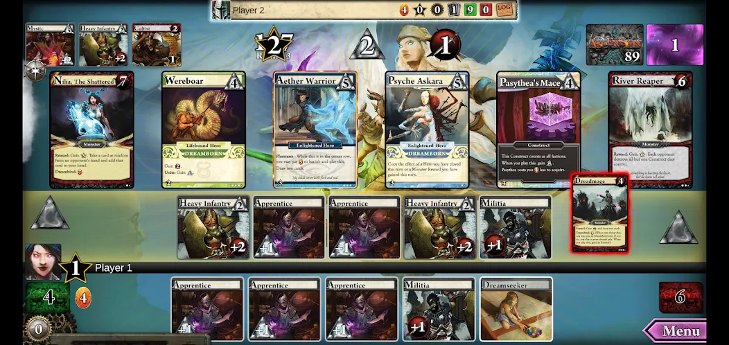 Взломанная Ascension: Deckbuilding Game [MOD: безлимитные деньги и ресурсы] на Андроид — скриншот 3