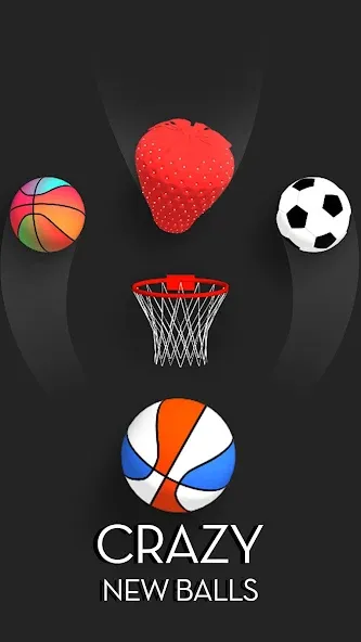 Dunk Stroke-3D Basketball [MOD: безлимитные деньги и все мячи] на Андроид — скриншот 3