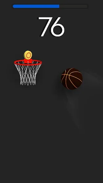 Dunk Stroke-3D Basketball [MOD: безлимитные деньги и все мячи] на Андроид — скриншот 4