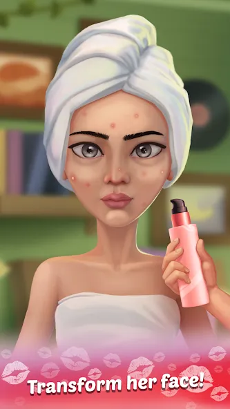 Скачать взлом Beauty Fantasy: Zen & Makeover [MOD: безлимитные монеты и алмазы] — скриншот 2