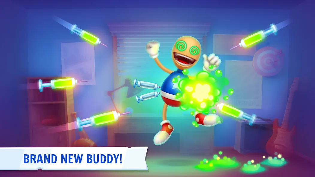 Kick the Buddy: Forever [MOD: безлимитные деньги и предметы] на Андроид — скриншот 1