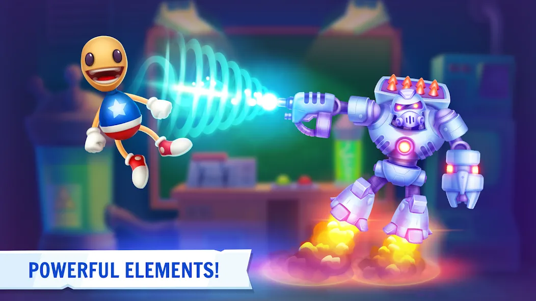 Kick the Buddy: Forever [MOD: безлимитные деньги и предметы] на Андроид — скриншот 2