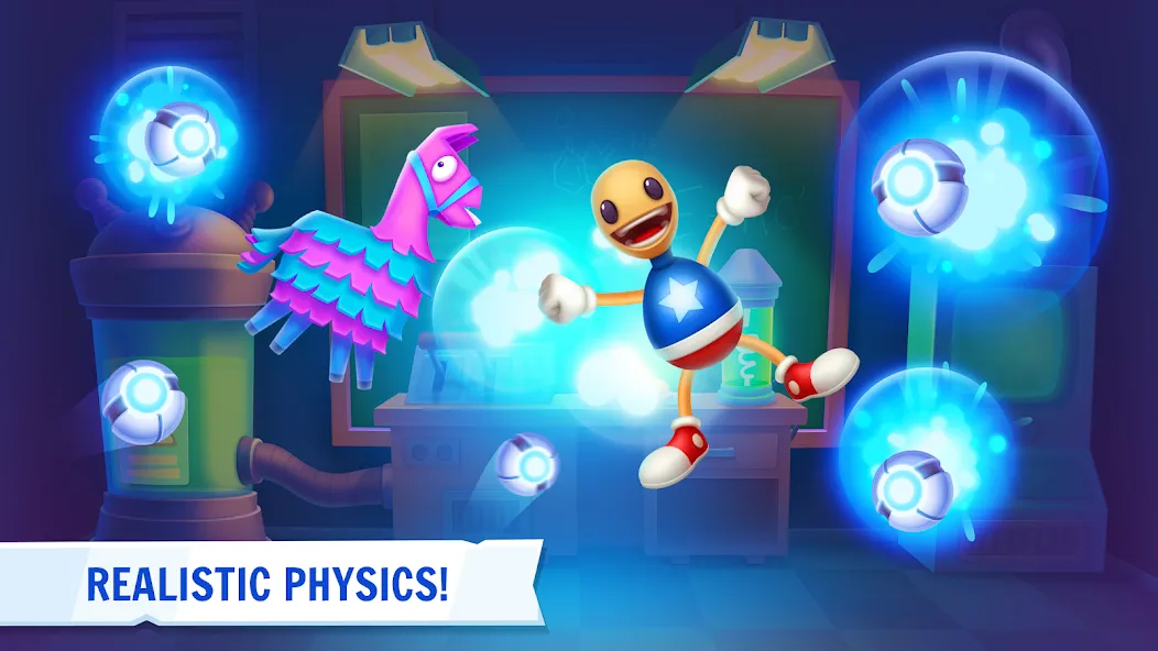 Kick the Buddy: Forever [MOD: безлимитные деньги и предметы] на Андроид — скриншот 4