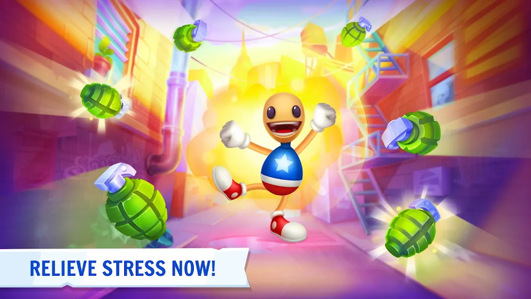 Kick the Buddy: Forever [MOD: безлимитные деньги и предметы] на Андроид — скриншот 5