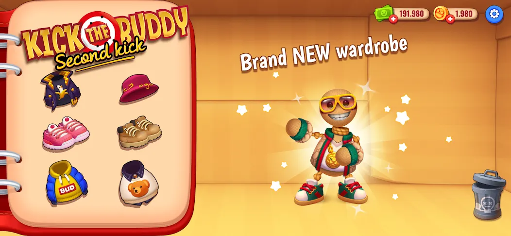 Kick the Buddy: Second Kick [MOD: безлимитные деньги и оружие] на Андроид — скриншот 3